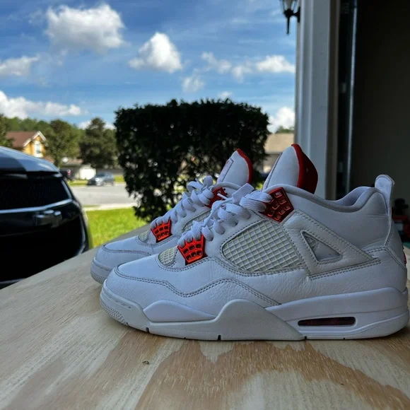 Jordan | Shoes | Jordan 4 Metallic Orange Size Men | Poshmark display picture 1